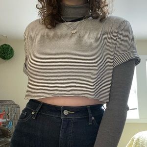 ⭐️2 FOR 10⭐️ PacSun Striped Crop Top